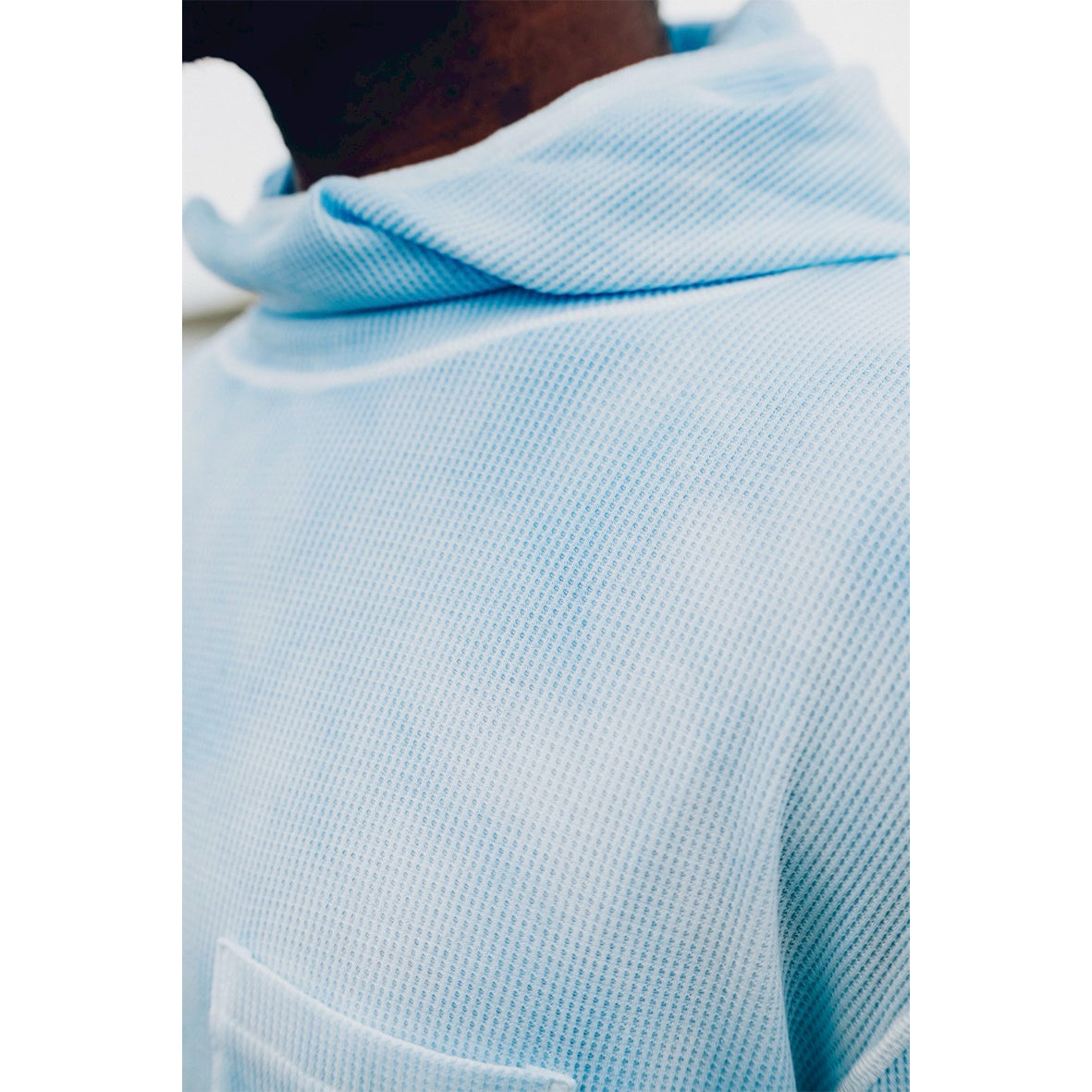 PIGMENT DYE WAFFLE HOODIE