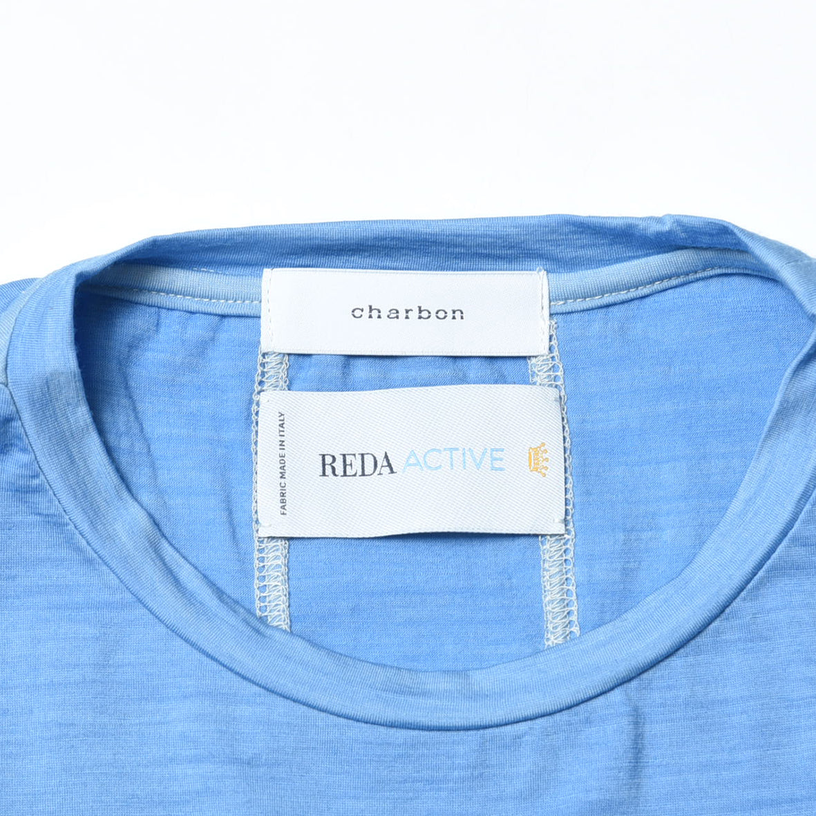 REDA WOOL DIP DYE SLEEVELESS T-SHIRT