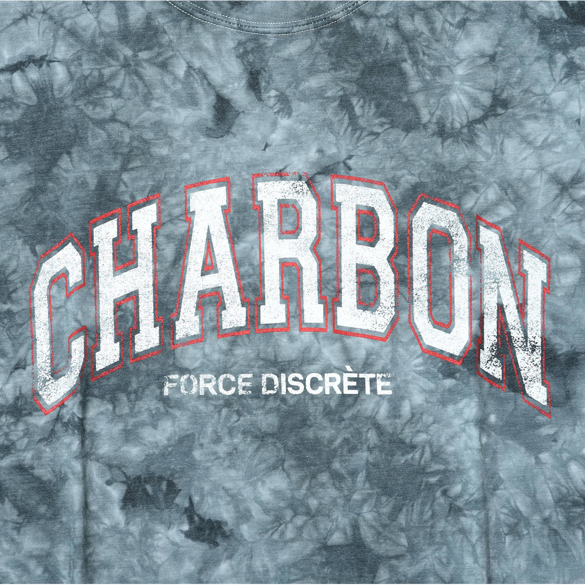 TIE-DYE COLLEGE LOGO T-SHIRT