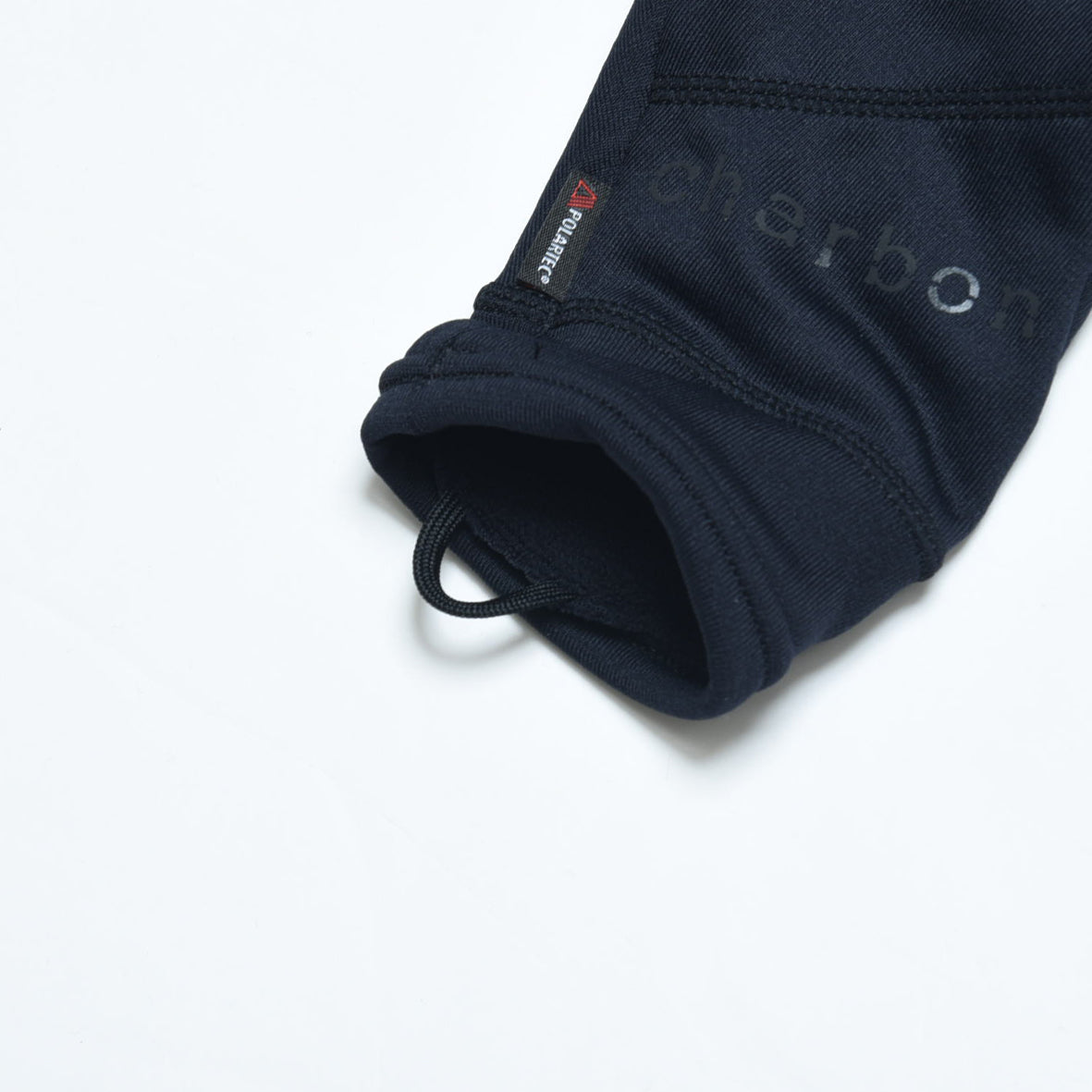 charbon × handsongrip polartec 3 fingerless gloves