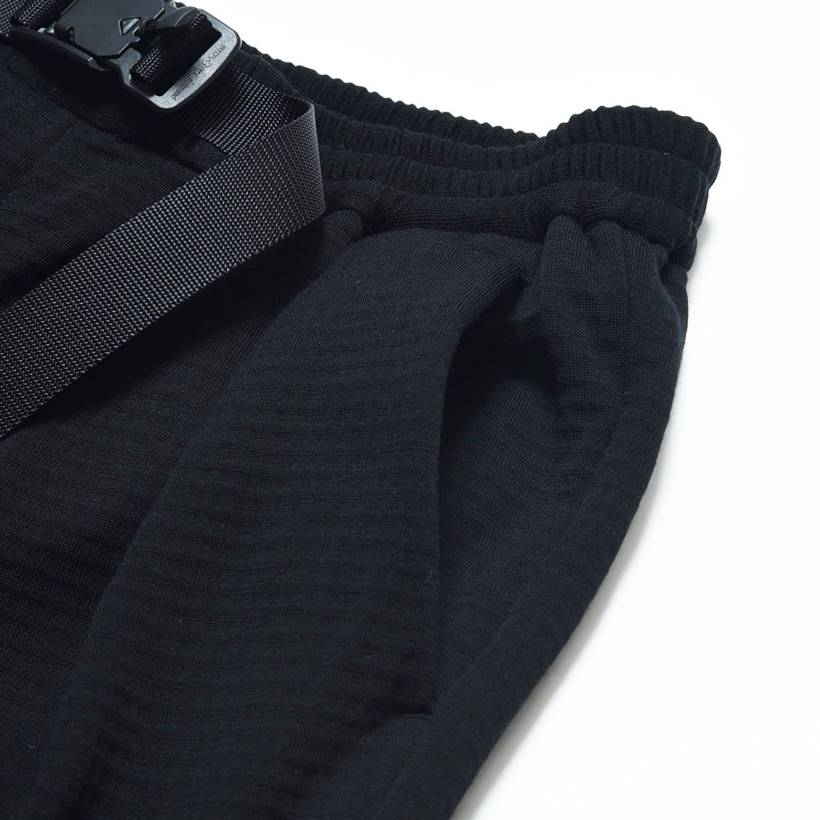 Apex merino wool grid pants
