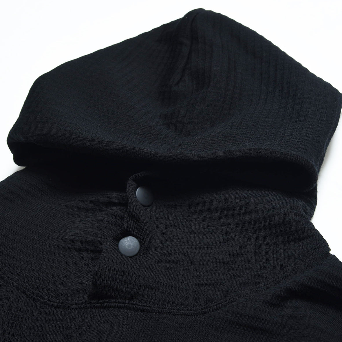 Apex merino wool grid hoodie