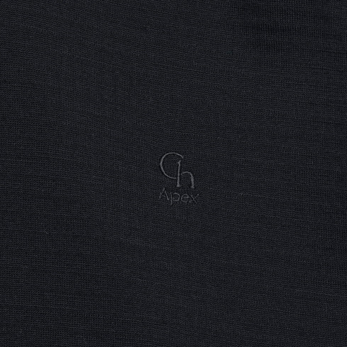 Apex merino wool grid hoodie