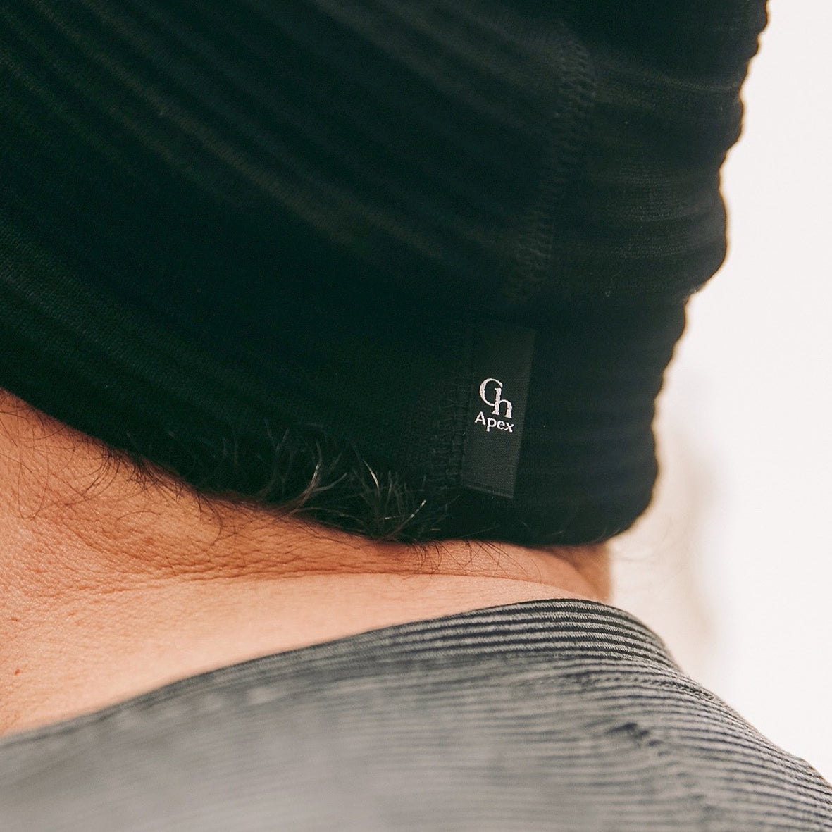 Apex merino wool grid beanie