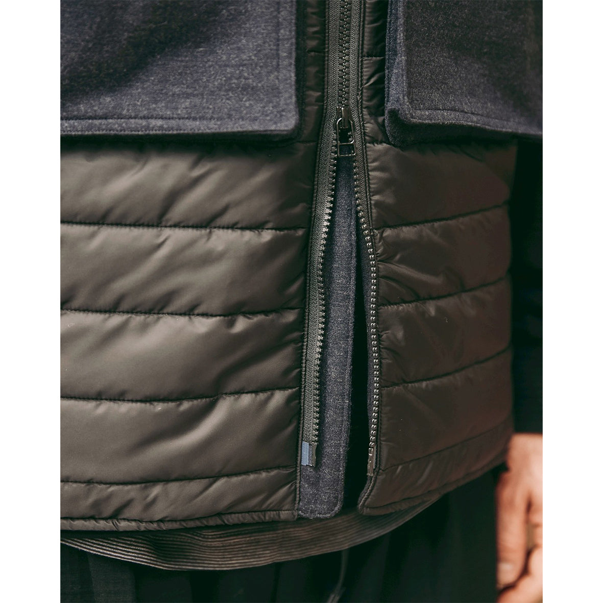 Apex hybrid puff vest