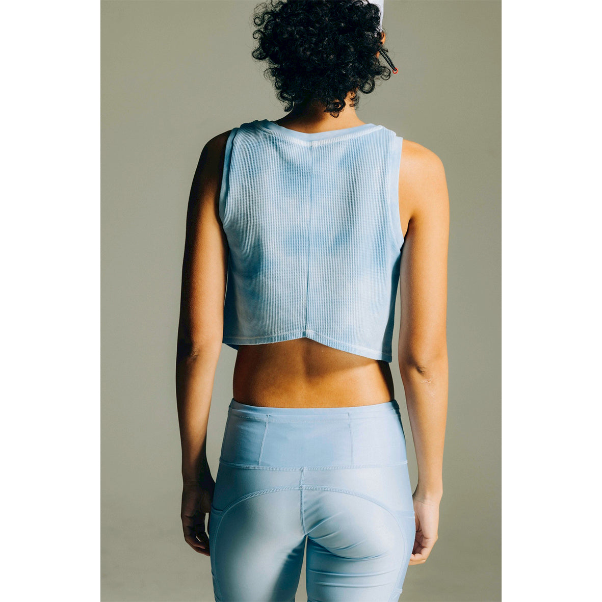 PIGMENT DYE SHORT SLEEVELESS