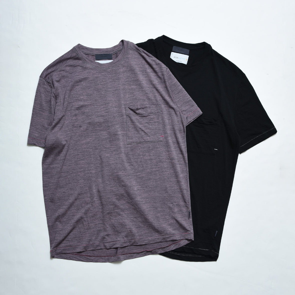 REDA WOOL POCKET T-SHIRT