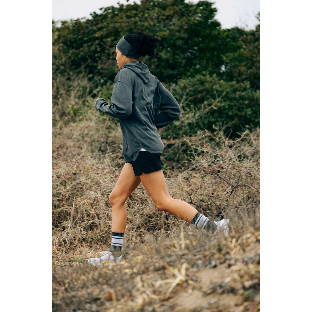 PIGMENT DYE WAFFLE HOODIE