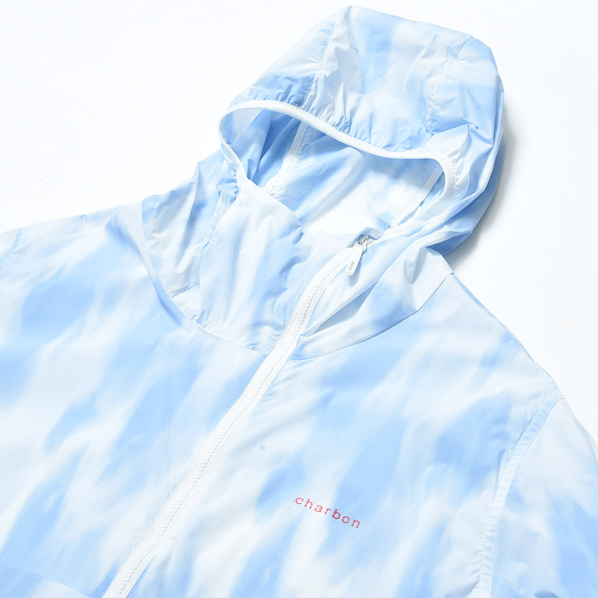 GRAPHIC NYLON PACKABLE HOODIE