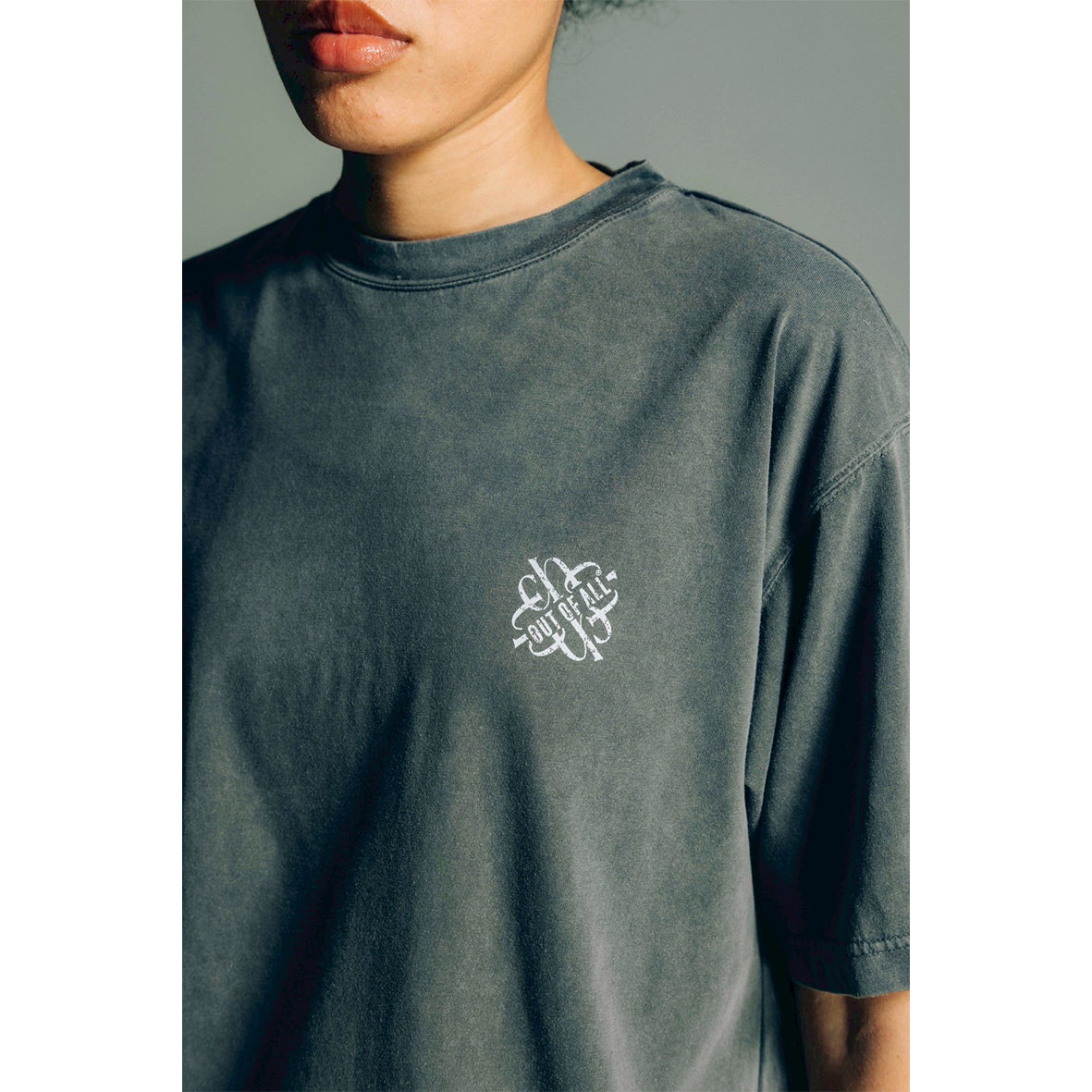 PIGMENT DYE T-SHIRT for OUT OF ALL