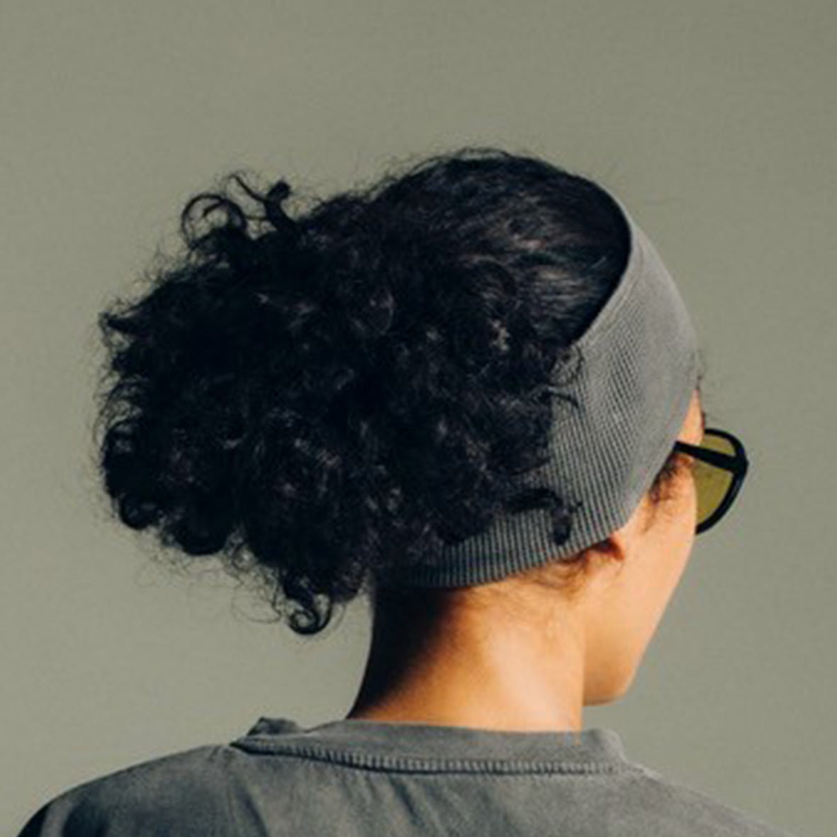 PIGMENT DYE WAFFLE HEAD BAND