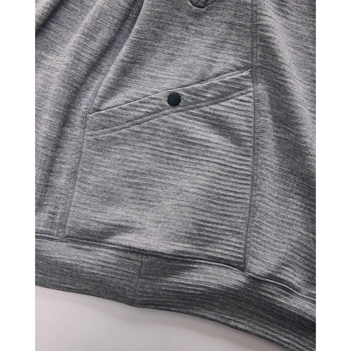 APEX Merino Wool Grid Short-Sleeve Hoodie