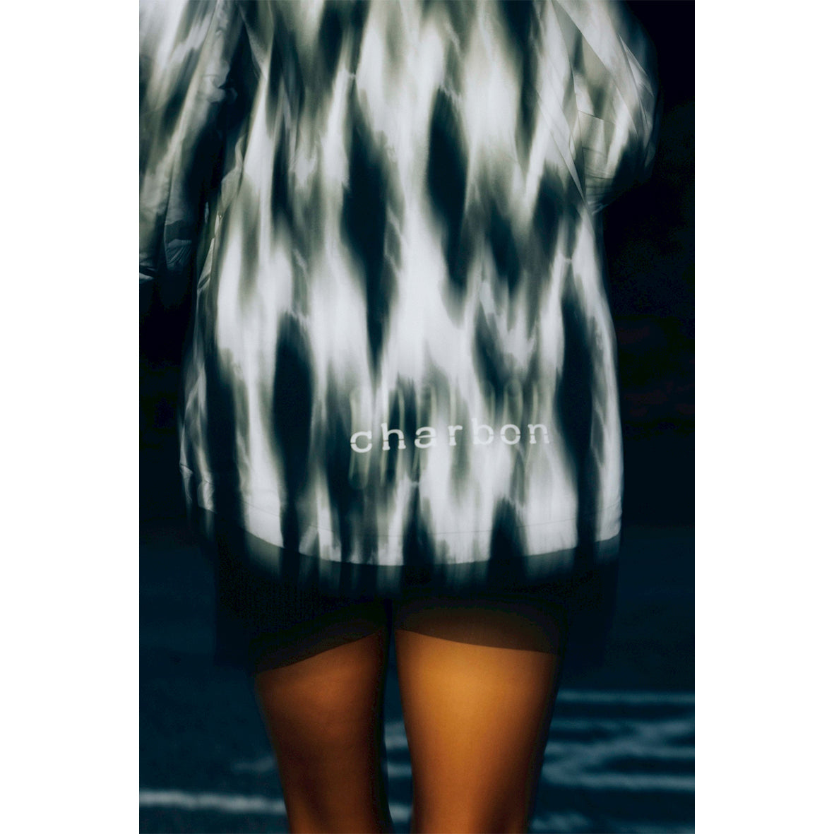 GRAPHIC NYLON PACKABLE HOODIE