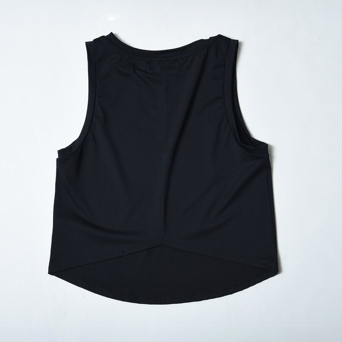 ITALIAN FABRIC CROPPED SLEEVELESS