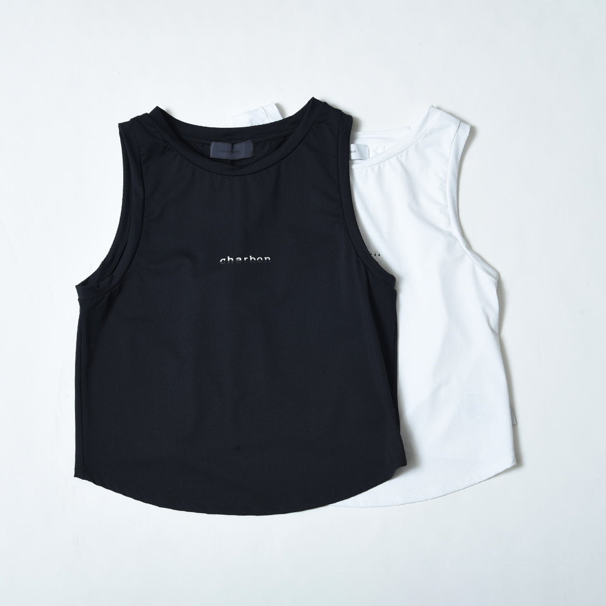 ITALIAN FABRIC CROPPED SLEEVELESS