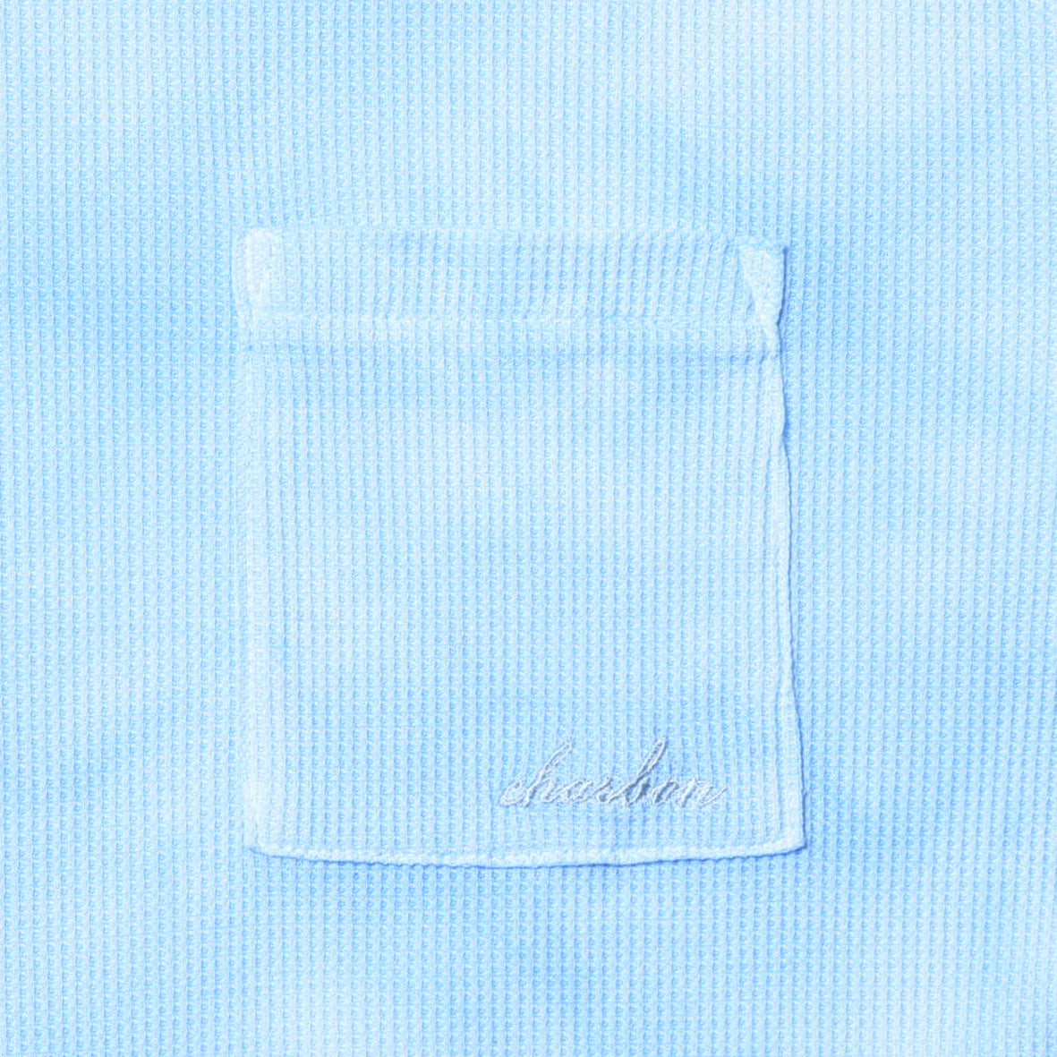 PIGMENT DYE WAFFLE HOODIE