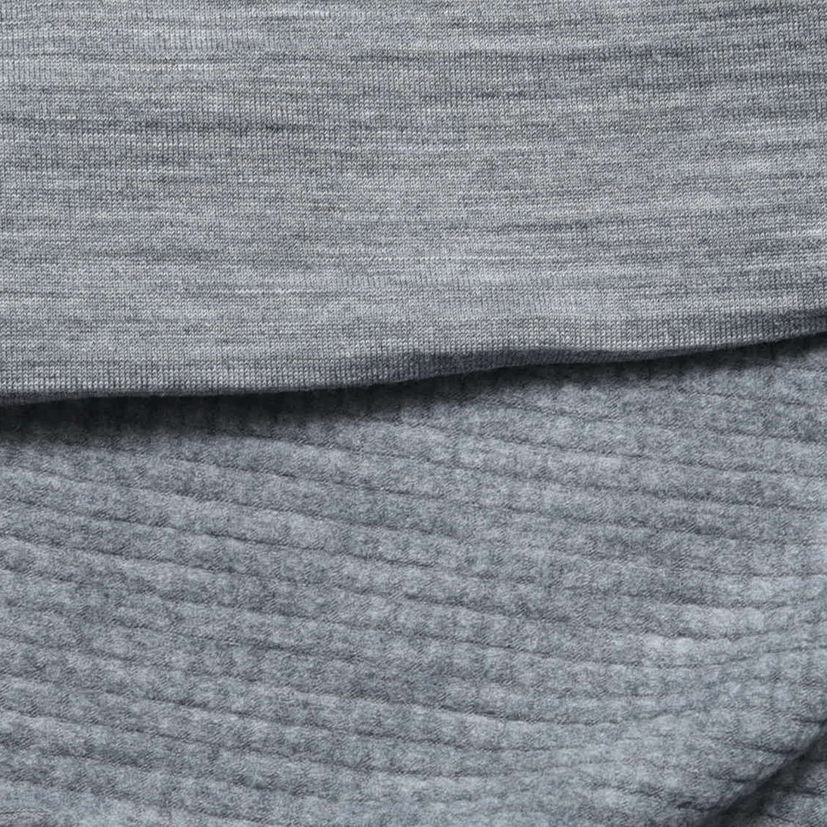 APEX Merino Wool Grid Short-Sleeve Hoodie