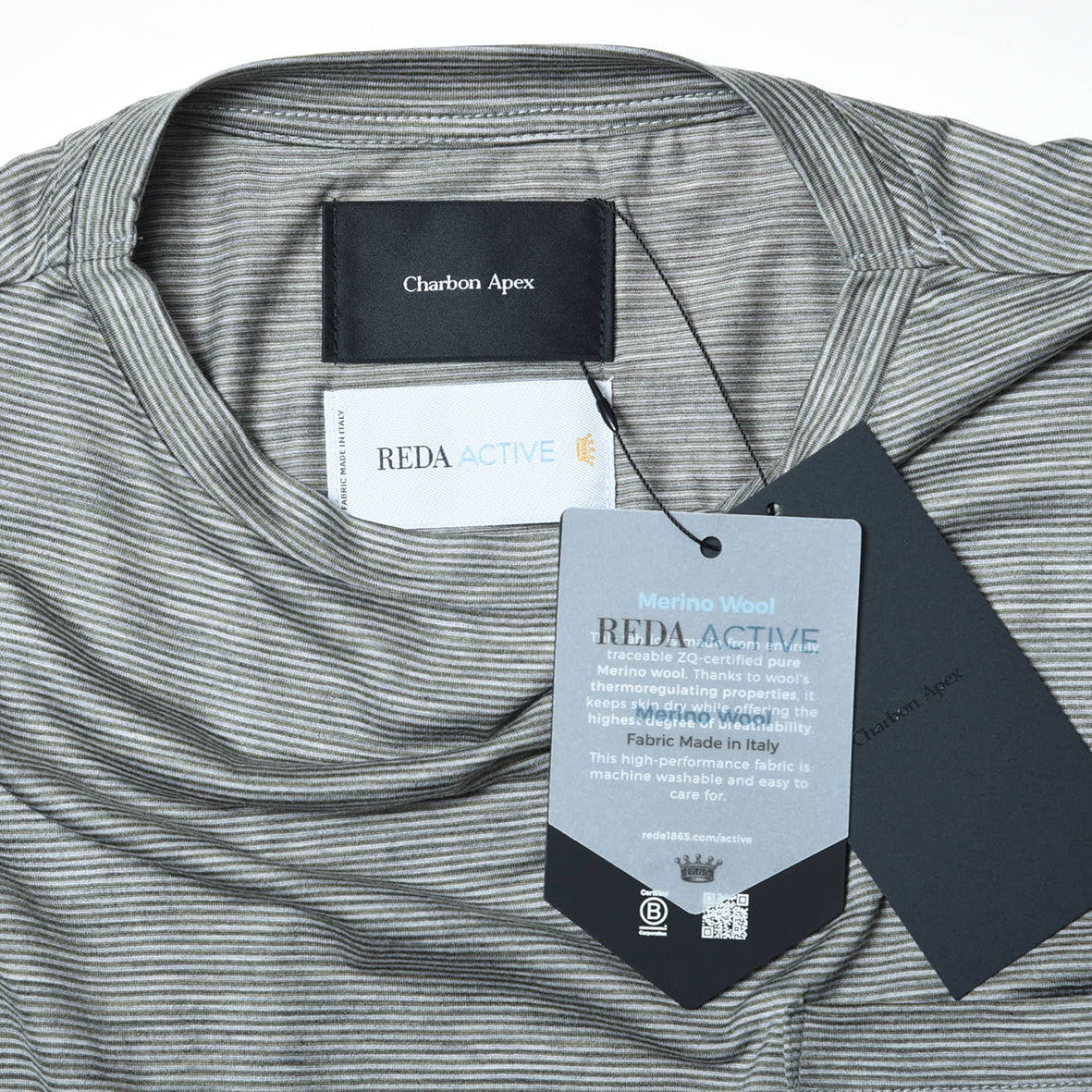 APEX REDA Wool Boatneck Long Sleeve