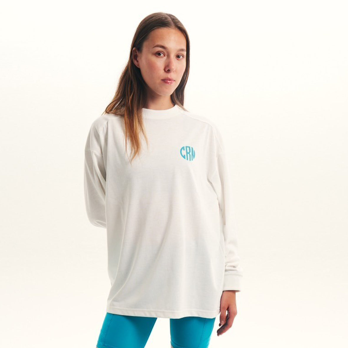 BACK LOGO DRY BIG LONG SLEEVE T-SHIRT