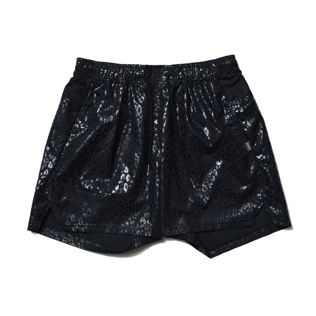 ウォーキング・ランニングウェア Charbon PANTHER 7 POCKETS SHORTS black BLACK PANTHER 7 POCKETS RACING SHORTS