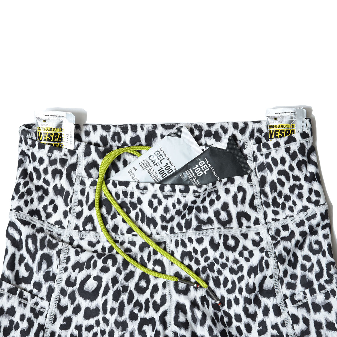 LEOPARD 10 POCKETS SHORT LEGGINGS（WOMEN）