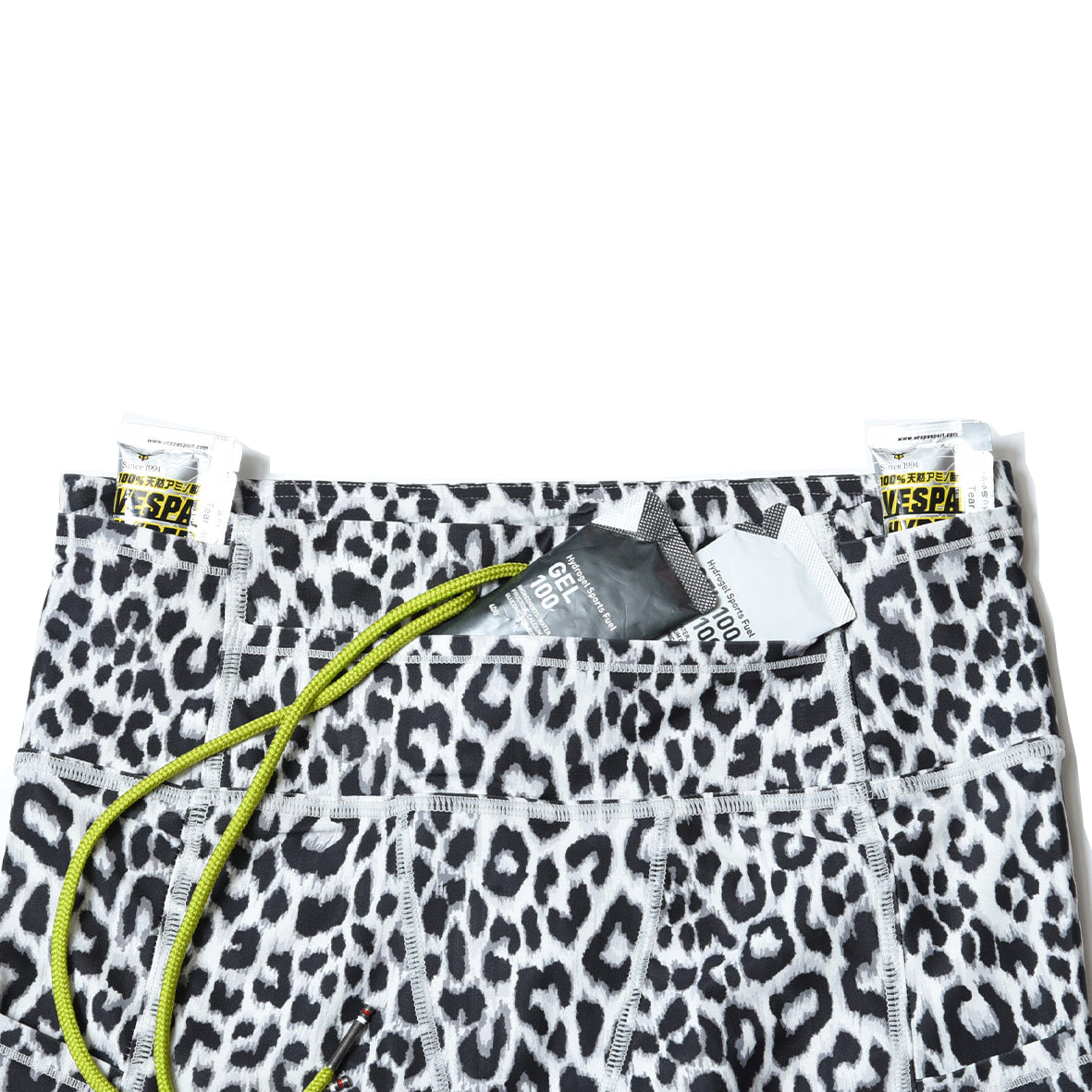 LEOPARD 10 POCKETS SHORT LEGGINGS（MEN）