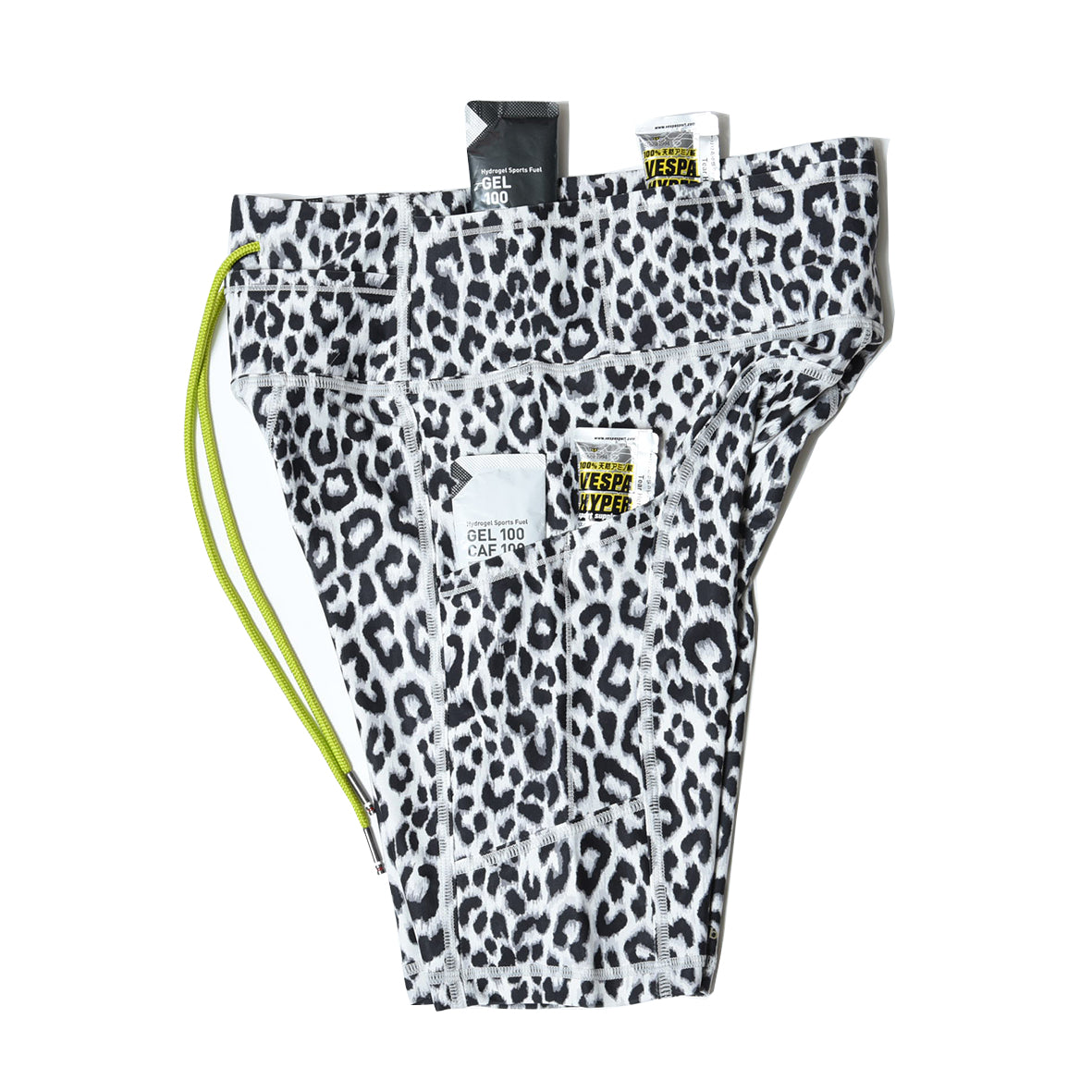 LEOPARD 10 POCKETS SHORT LEGGINGS（WOMEN）