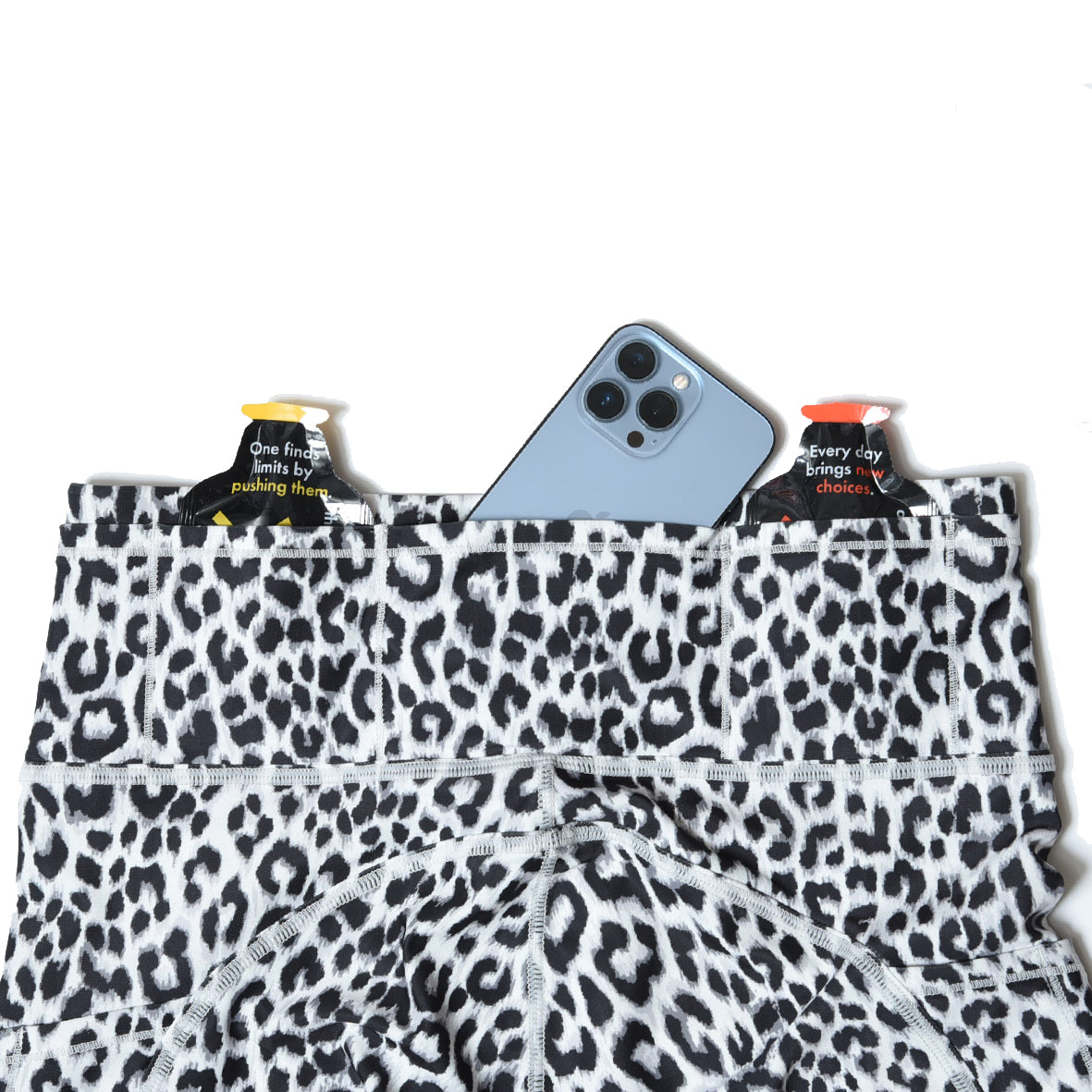 LEOPARD 10 POCKETS SHORT LEGGINGS（WOMEN）