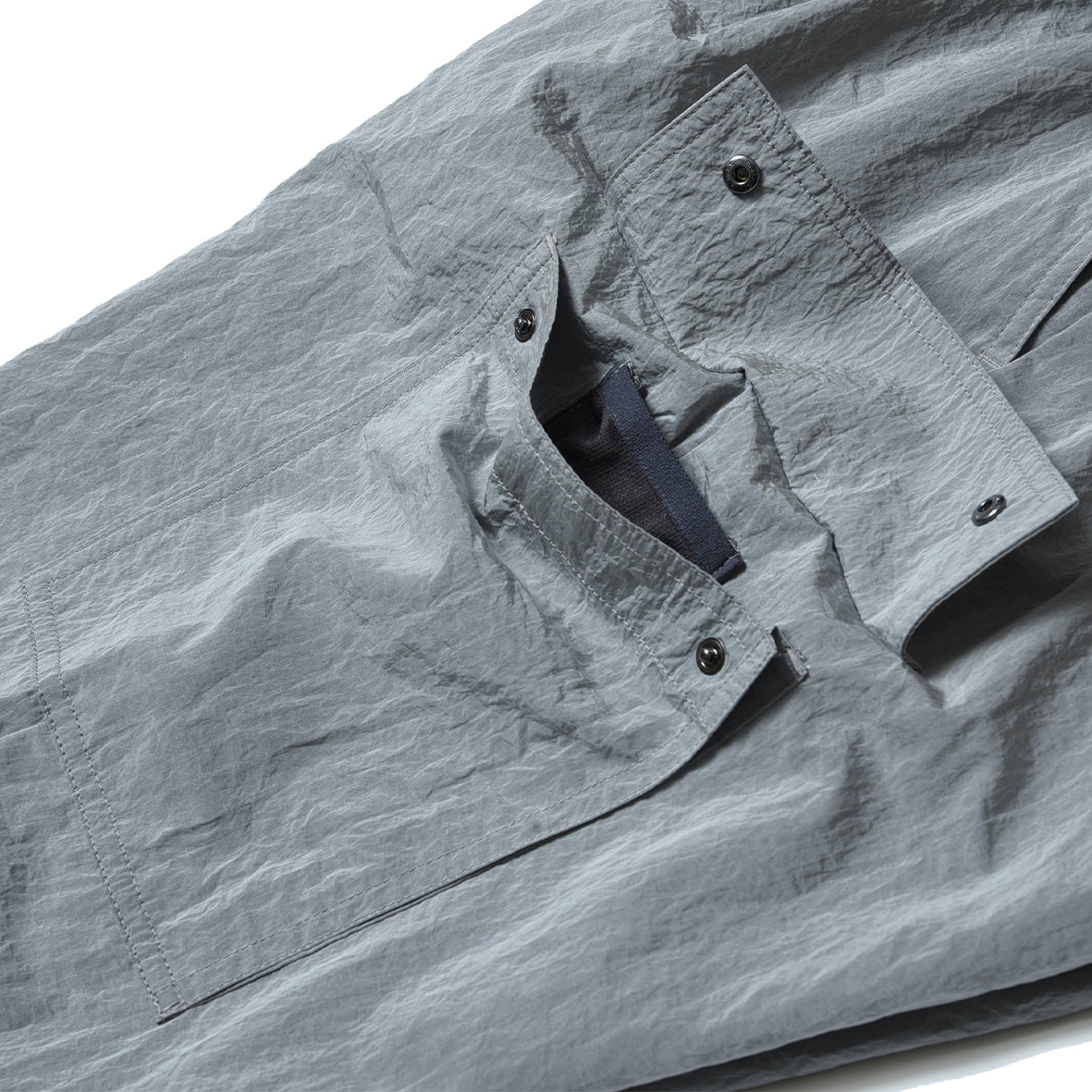 LIMONTA D/WASHER NYLON CARGO LONG PANTS SLIVER Ver.1.5