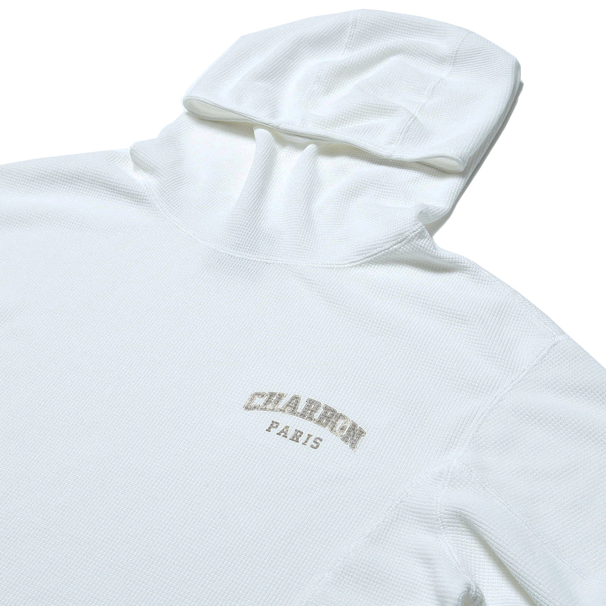 PIGMENT DYE WAFFLE HOODIE
