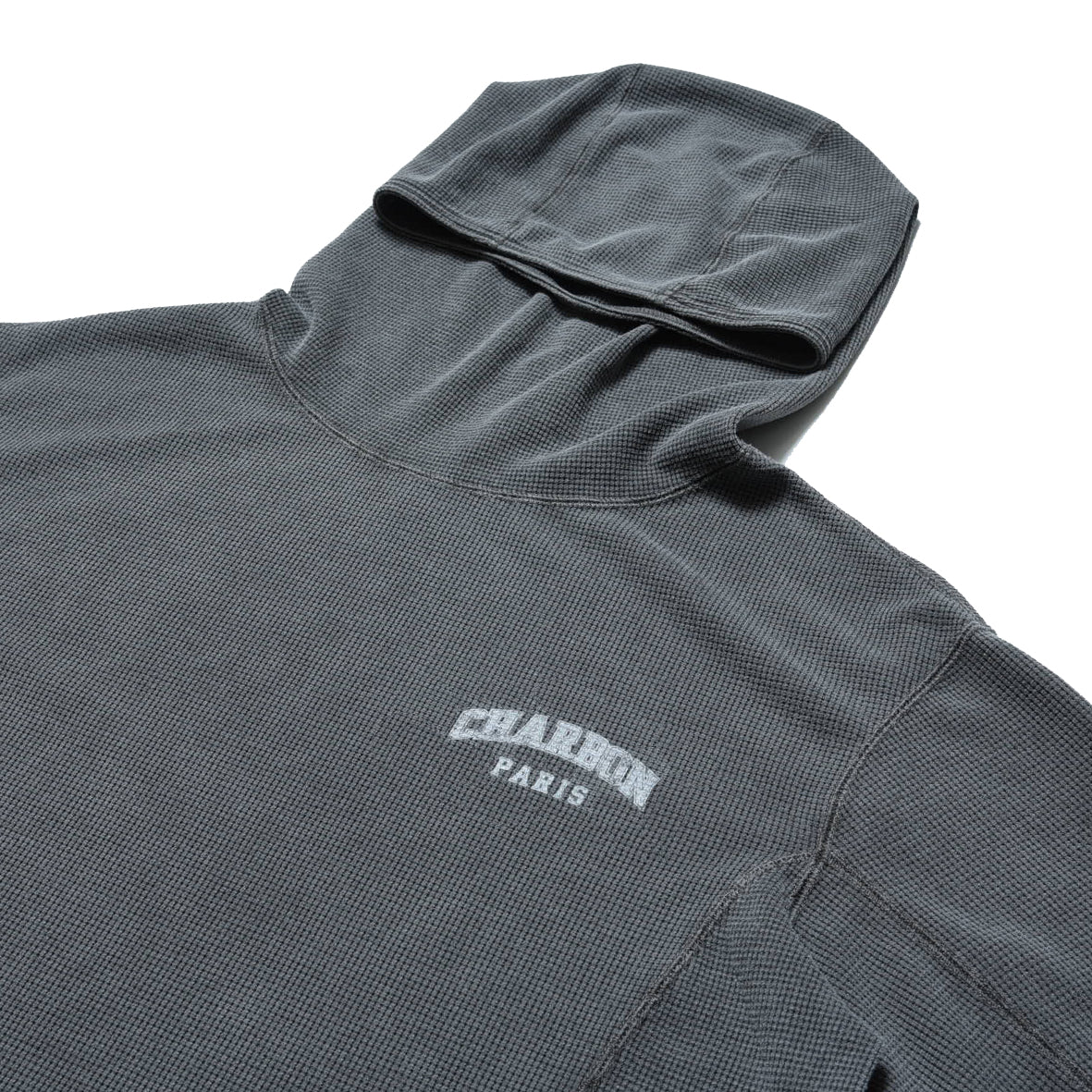 PIGMENT DYE WAFFLE HOODIE