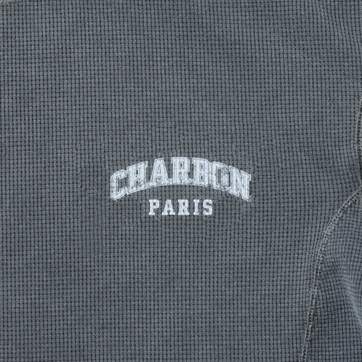 PIGMENT DYE WAFFLE HOODIE