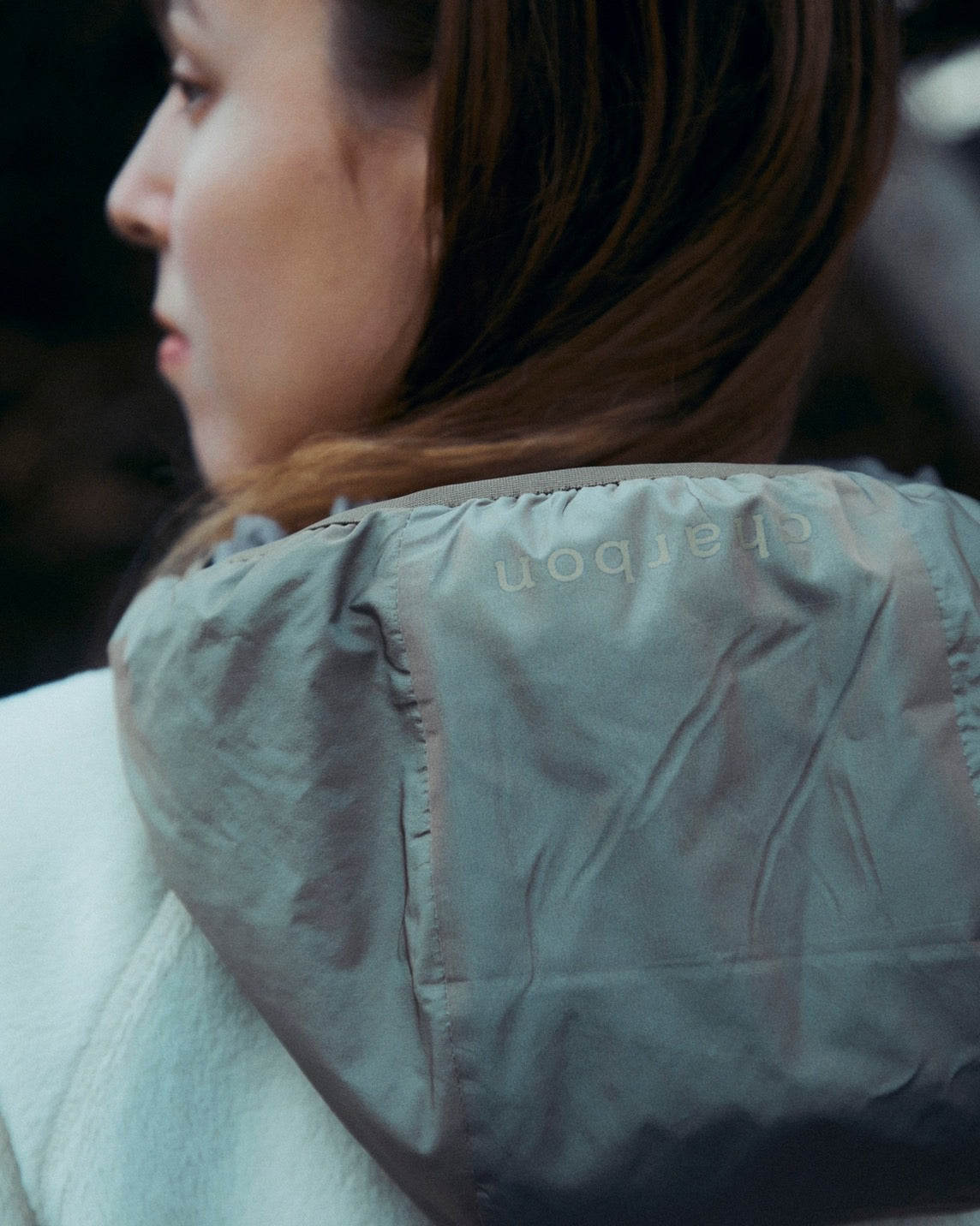 LIMONTA NYLON / SHAGGY FLEECE ZIP PARKA