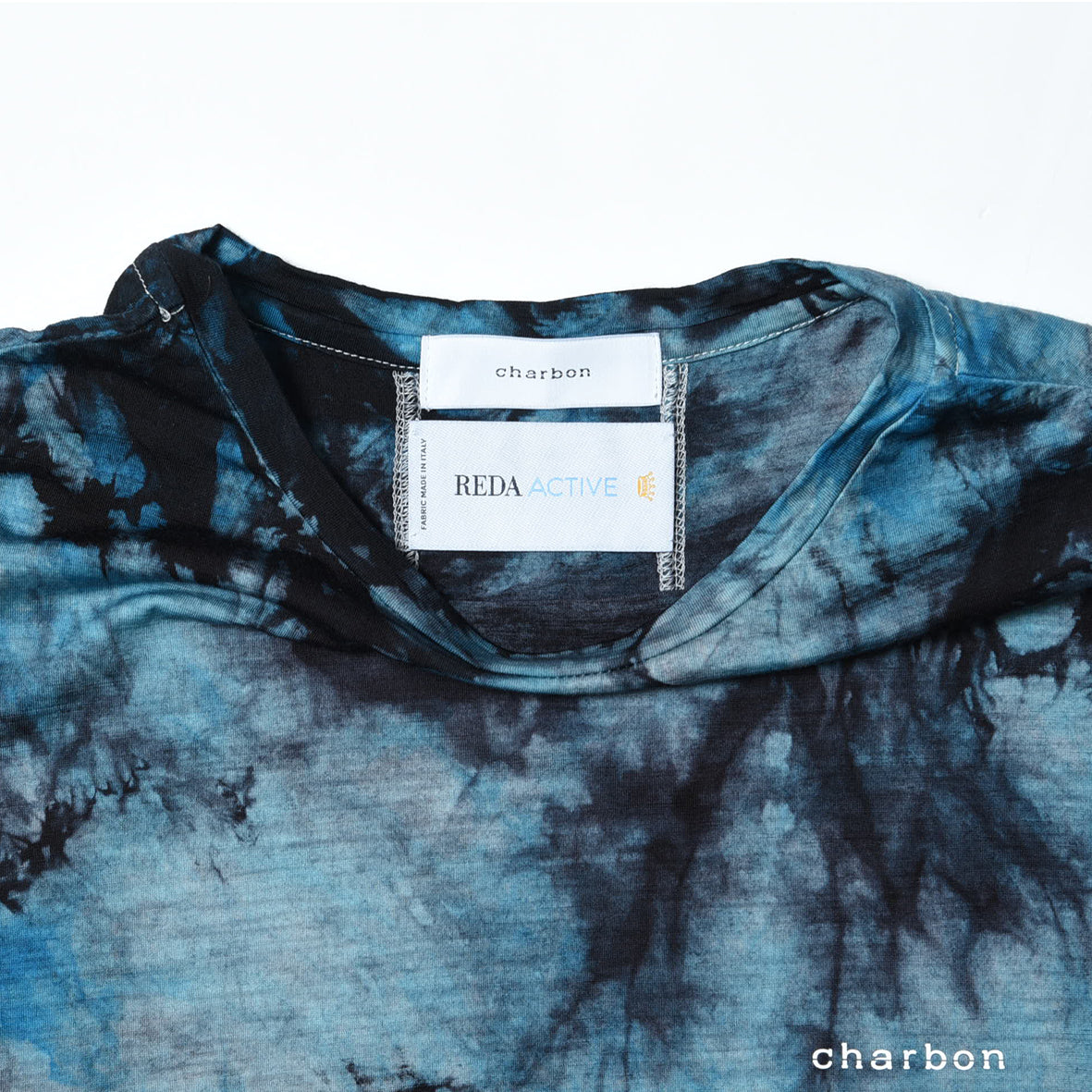 REDA WOOL TIE-DYE SLEEVELESS T-SHIRT