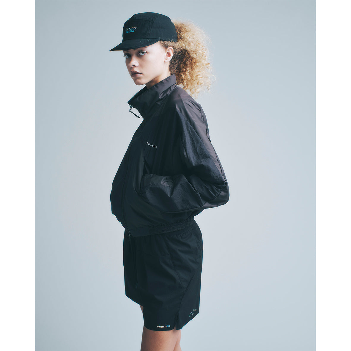 LIMONTA NYLON STAND-COLLAR JACKET