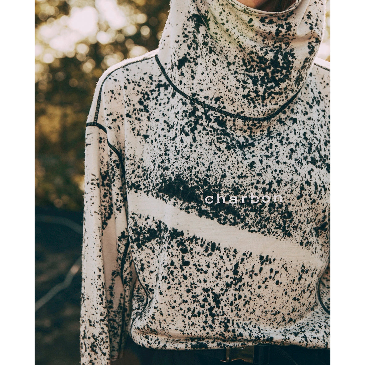 WOOL SPLASH DYE HOODIE