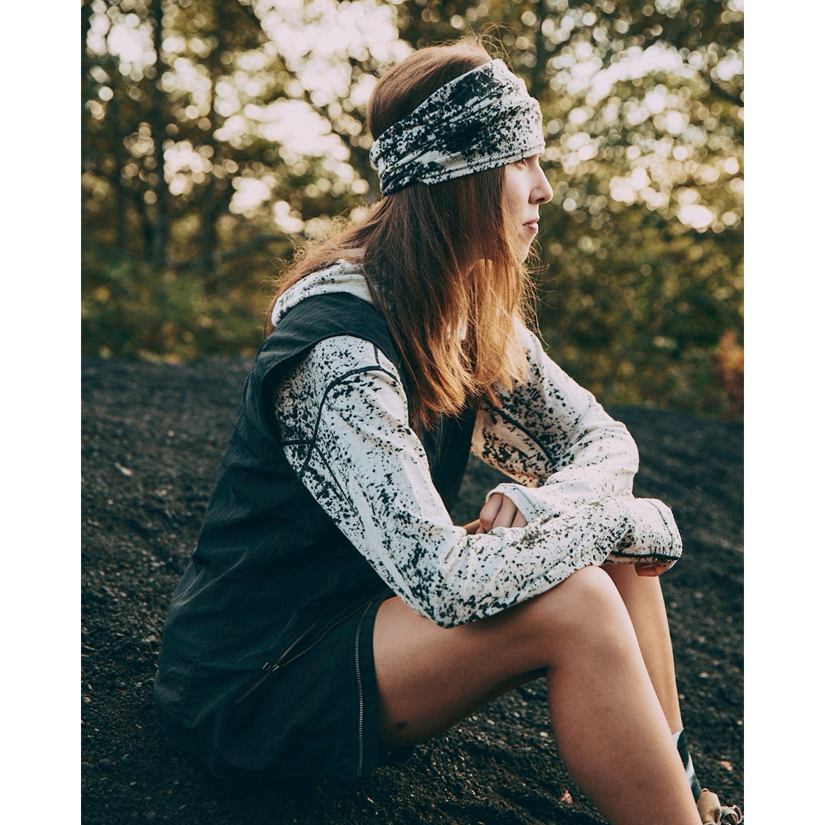 WOOL SPLASH DYE HOODIE