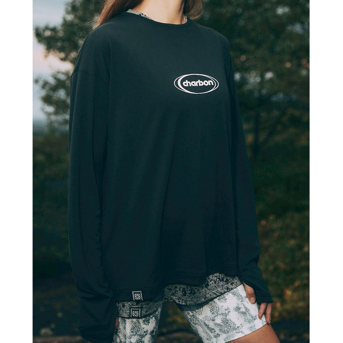 POLARTEC DRY SMOOTH LONG SLEEVE  T-SHIRTS（OVAL LOGO）