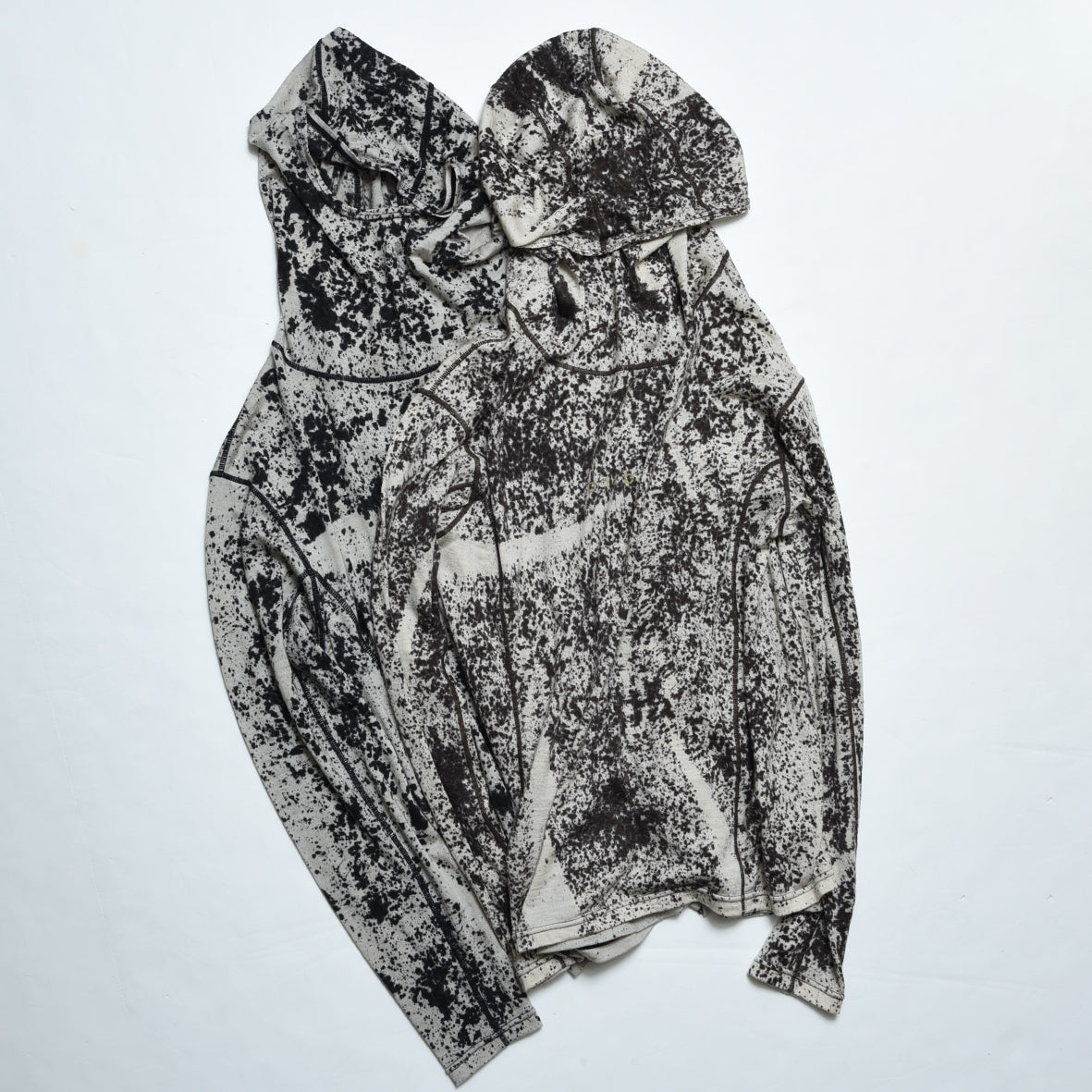 WOOL SPLASH DYE HOODIE