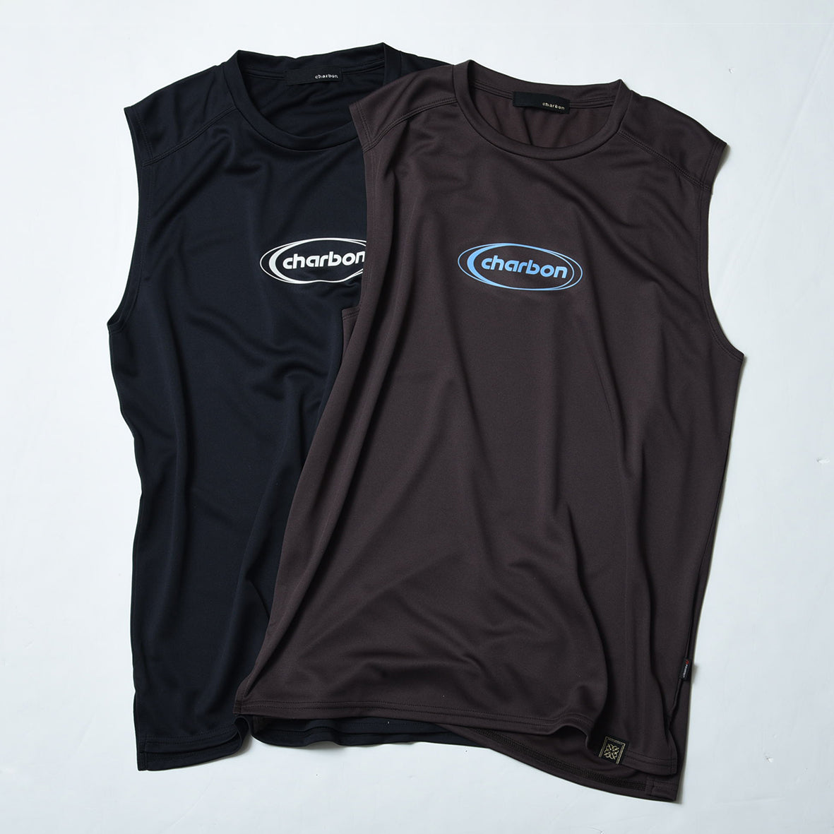 POLARTEC POWER DRY SLEEVELESS T-SHIRTS（OVAL LOGO）