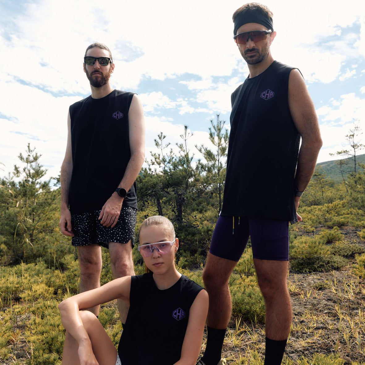 RIDGE ROAD RUNNERS TEC SLEEVELESS