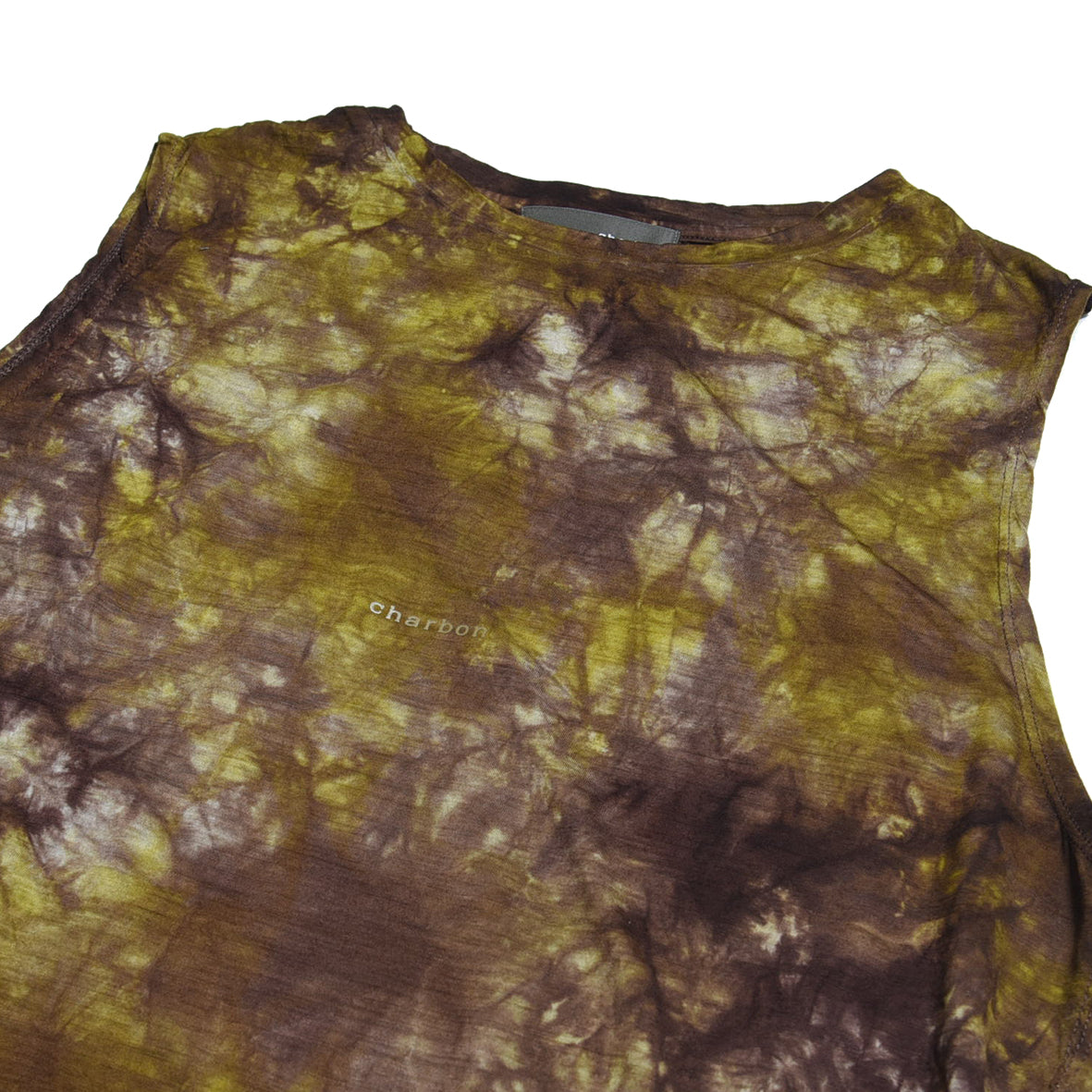 REDA WOOL TIE DYE SLEEVELESS T-SHIRT