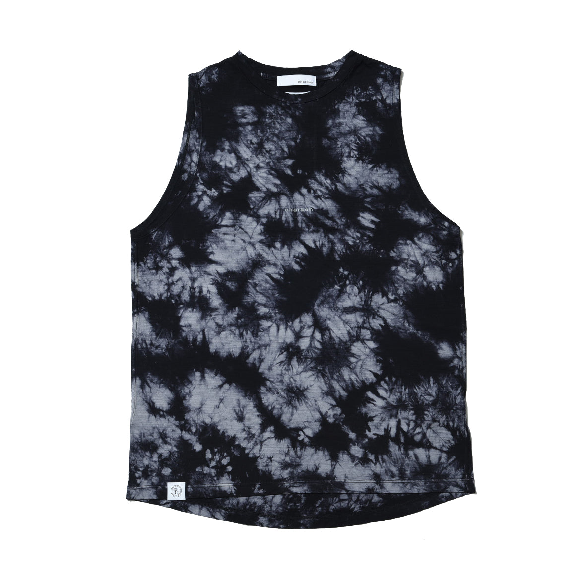 REDA WOOL TIE DYE SLEEVELESS T-SHIRT