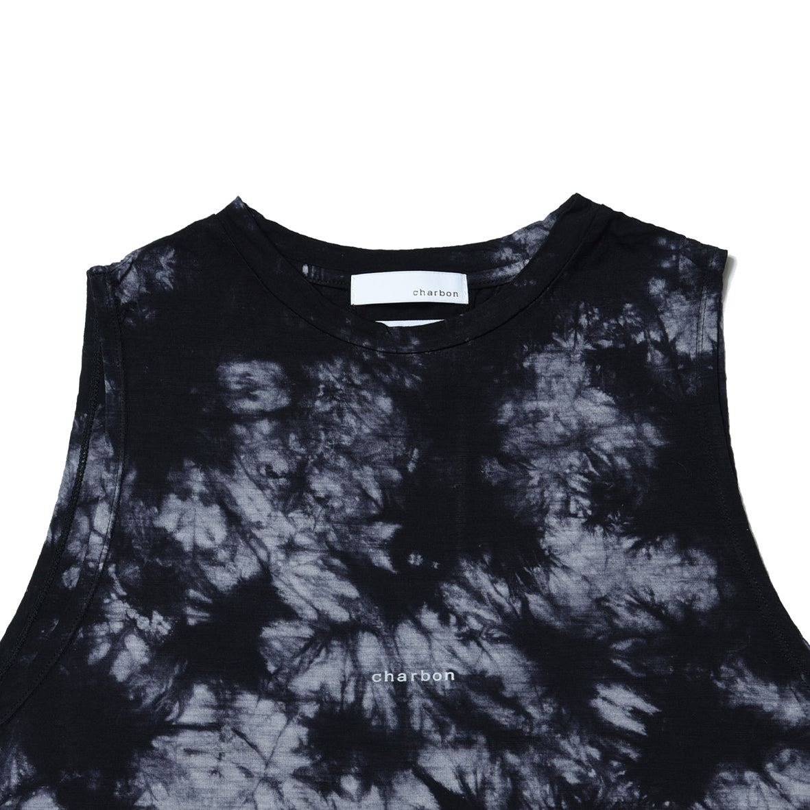 REDA WOOL TIE DYE SLEEVELESS T-SHIRT