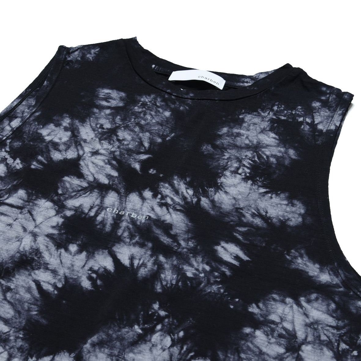 REDA WOOL TIE DYE SLEEVELESS T-SHIRT