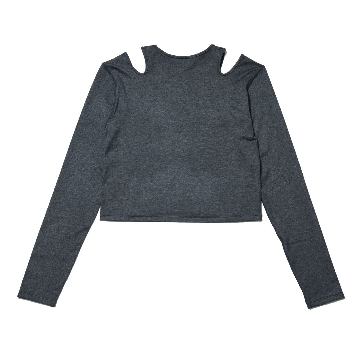 OPEN SHOULDER LONG SLEEVE T-SHIRT