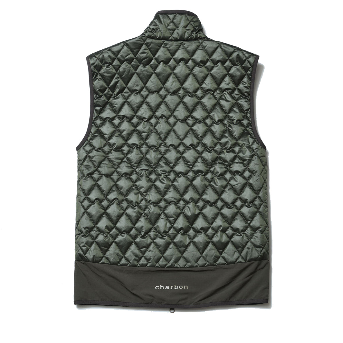 LIMONTA CHAMBRAY NYLON PUFF VEST