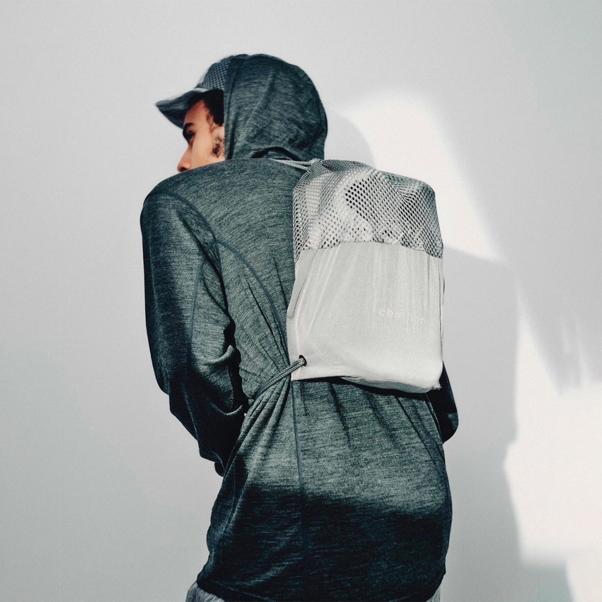 WOOL SOLID HOODIE