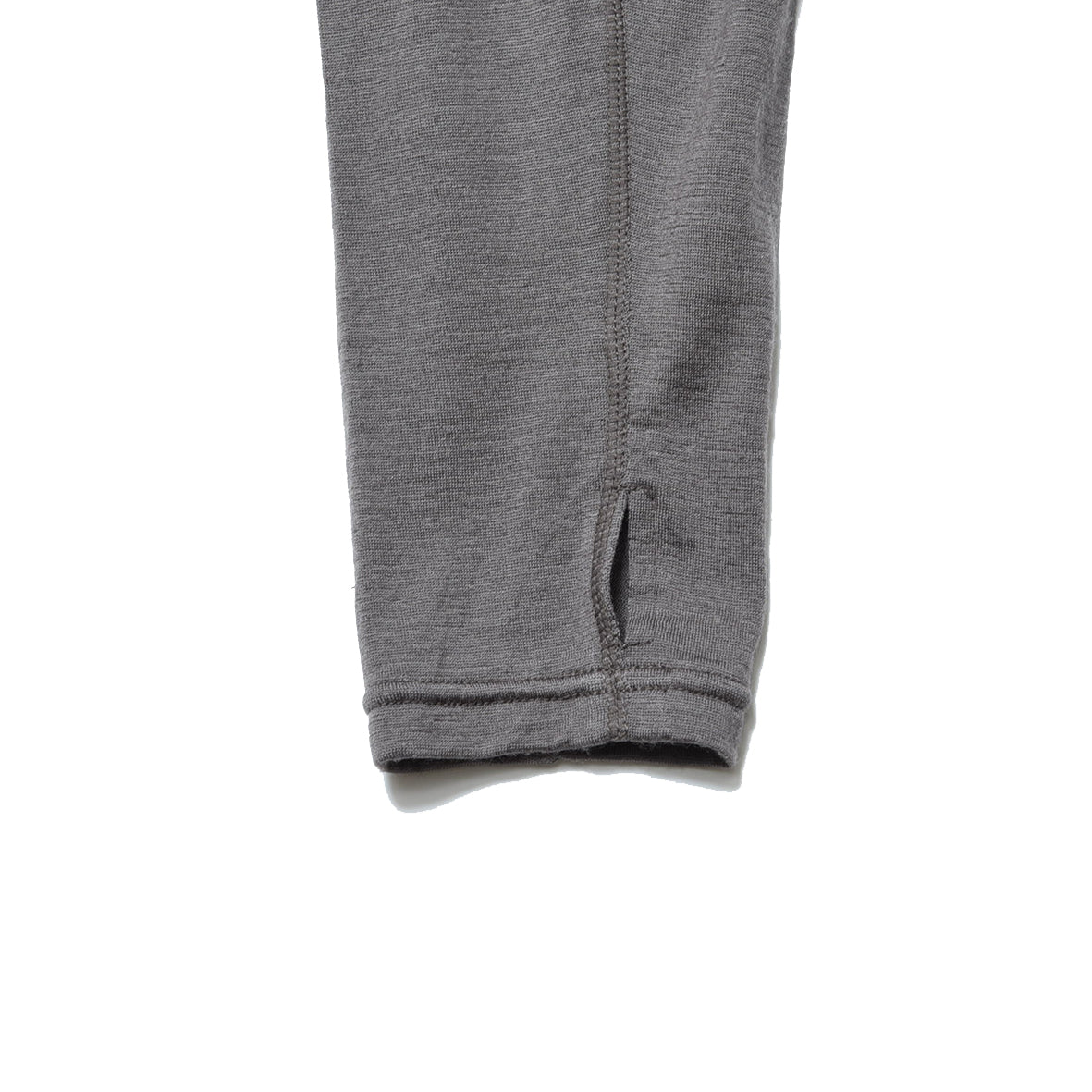 WOOL SOLID HOODIE GREY BEIGE