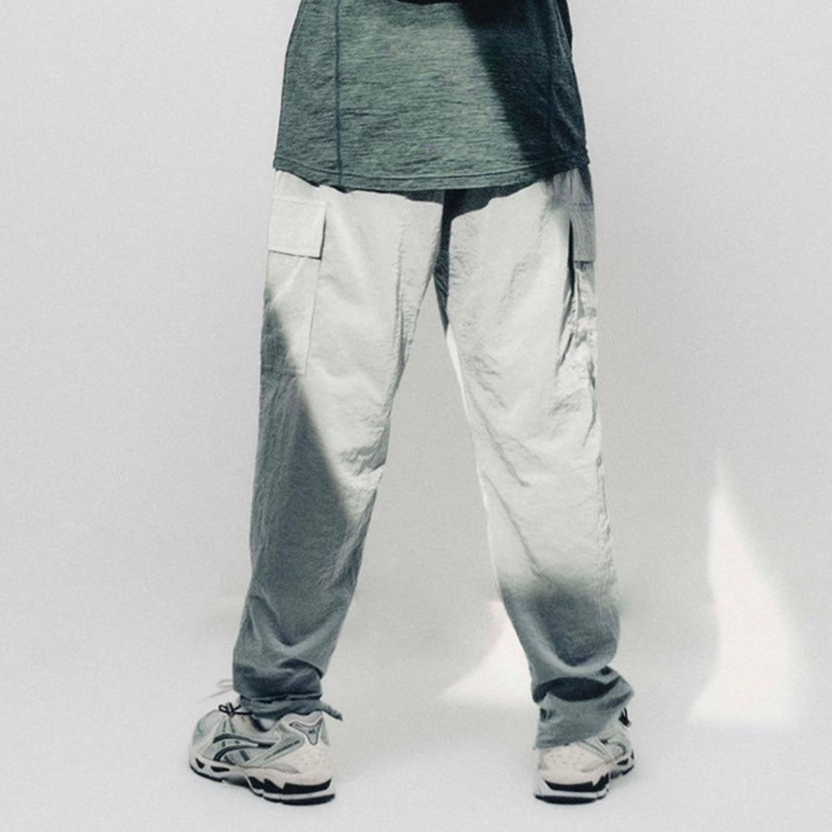 LIMONTA D/WASHER NYLON CARGO LONG PANTS SLIVER
